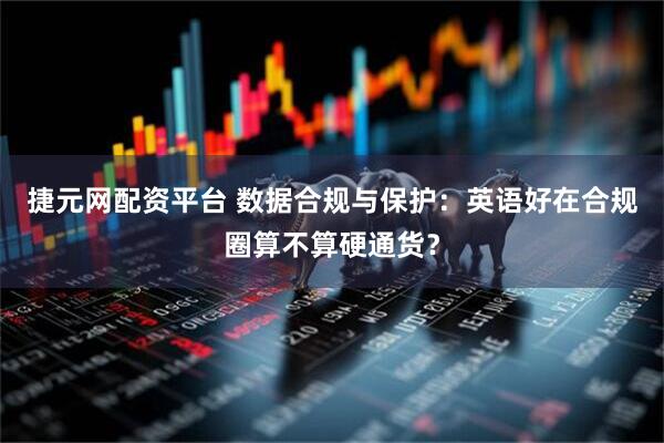 捷元网配资平台 数据合规与保护：英语好在合规圈算不算硬通货？